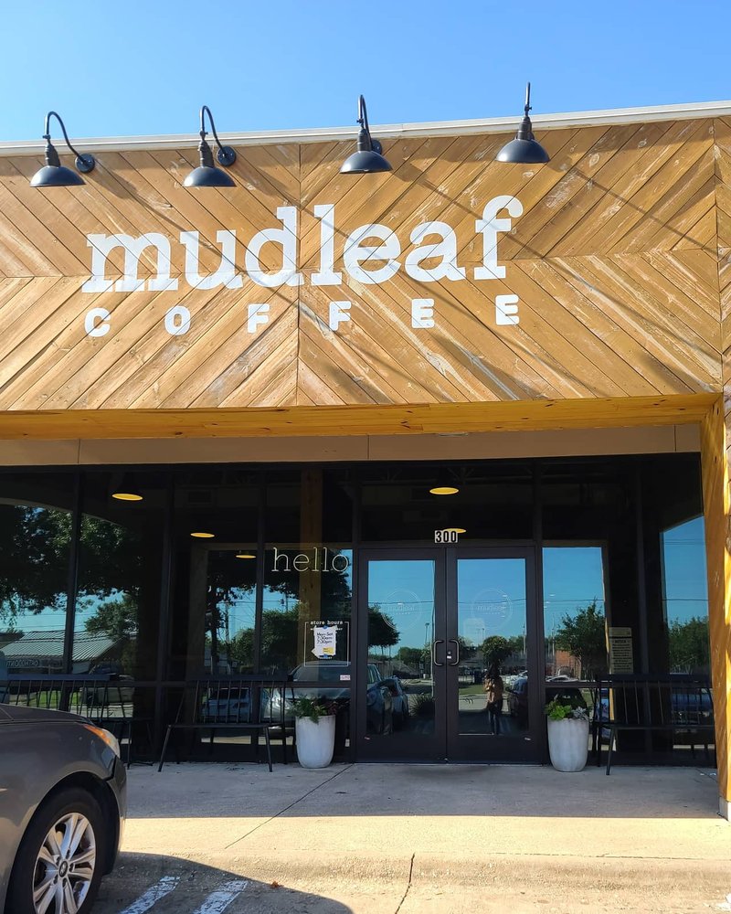 Mudleaf Coffee, the location of our book signing in Plano, Texas