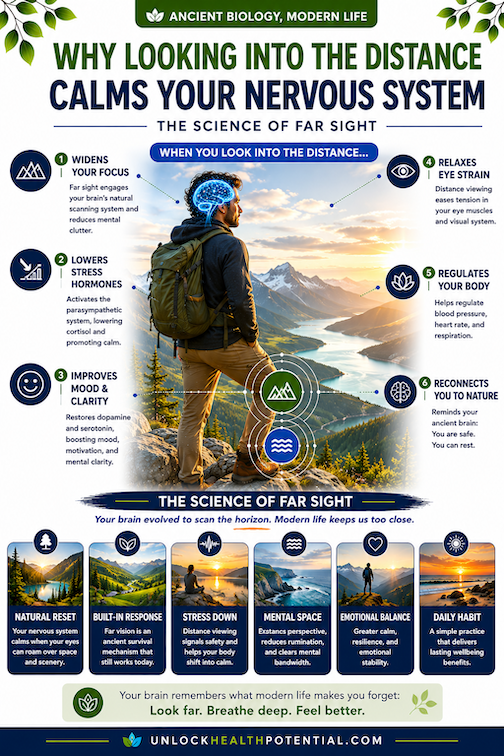 Why Looking Into the Distance Calms Your Nervous System