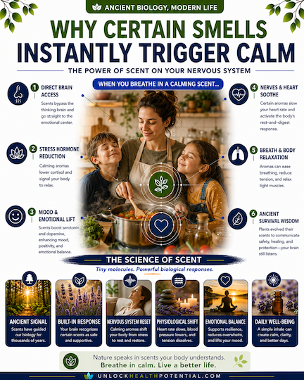 Why Certain Smells Instantly Trigger Calm