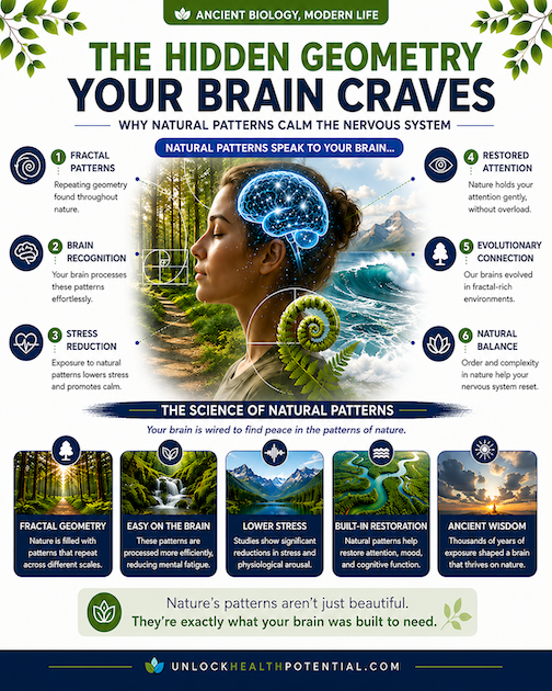 The Hidden Geometry Your Brain Craves - IG FB Graphic